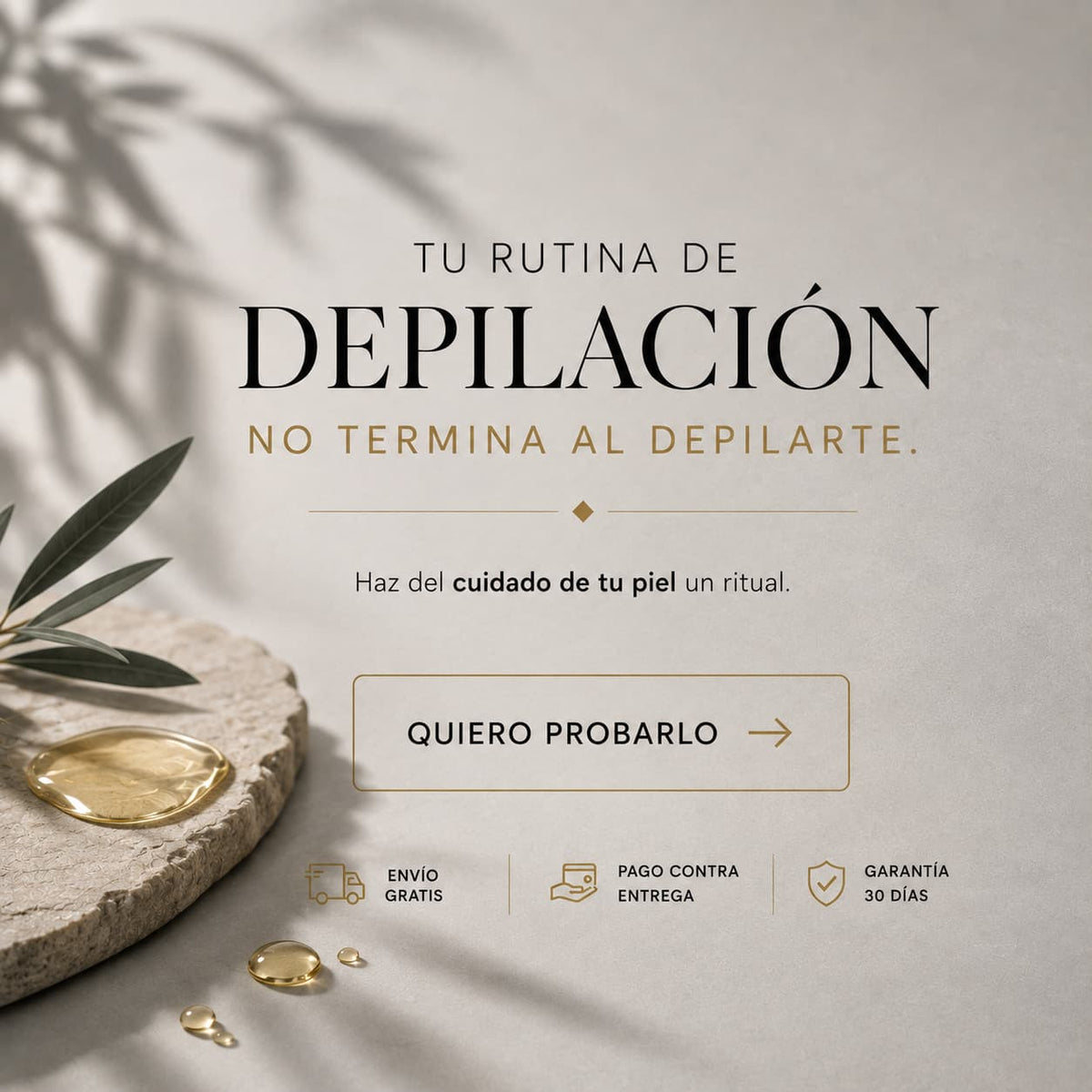 Suave Ritual - Aceite post depilación