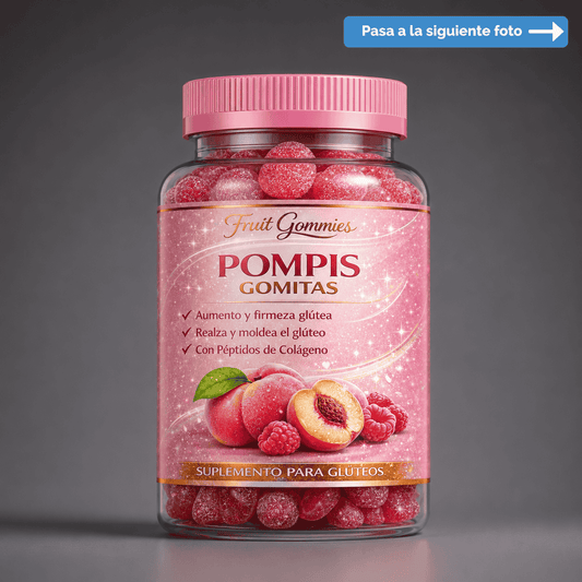 POMPIS™ Gomitas Reafirmantes Para Tus Gluteos