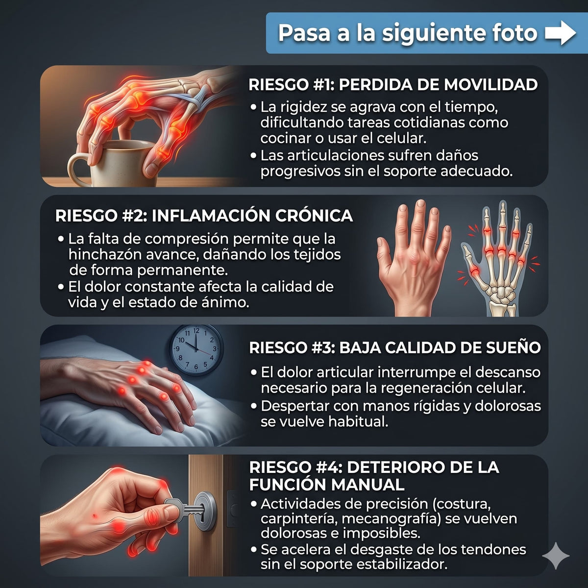 Guantes Compresion Artritis