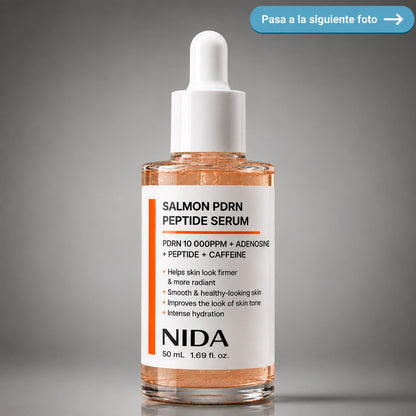 Sérum facial PDRN de salmón - reafirma, renueva e hidrata.
