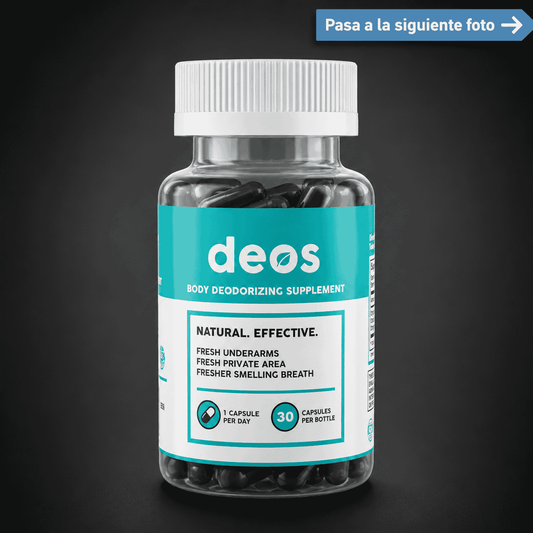 Pastillas DEOS®  Despídete Del Mal Olor Desde Adentro