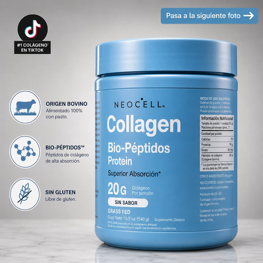 NeoCell Collagen Bio-Péptidos™ Fórmula Premium · Alta Absorción