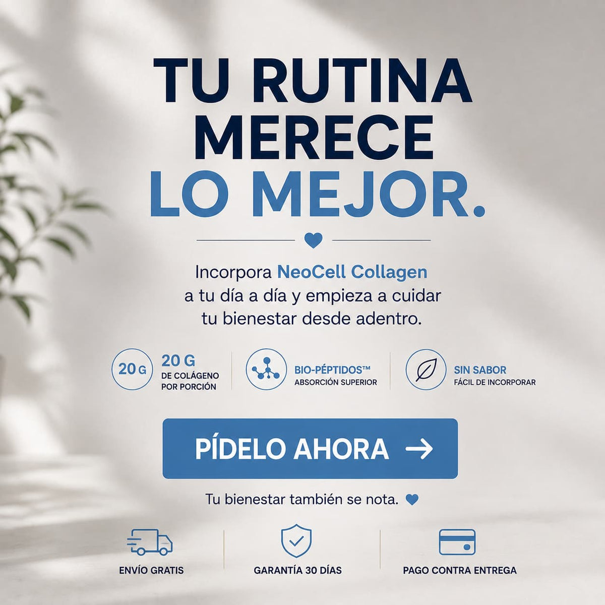 NeoCell Collagen Bio-Péptidos™ Fórmula Premium · Alta Absorción