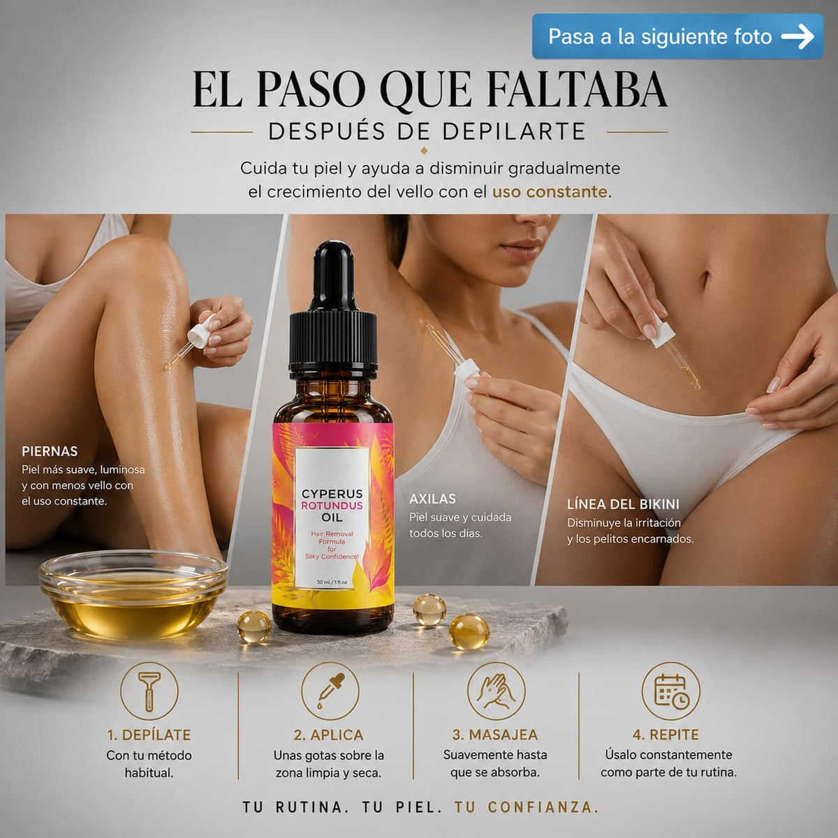 Suave Ritual - Aceite post depilación